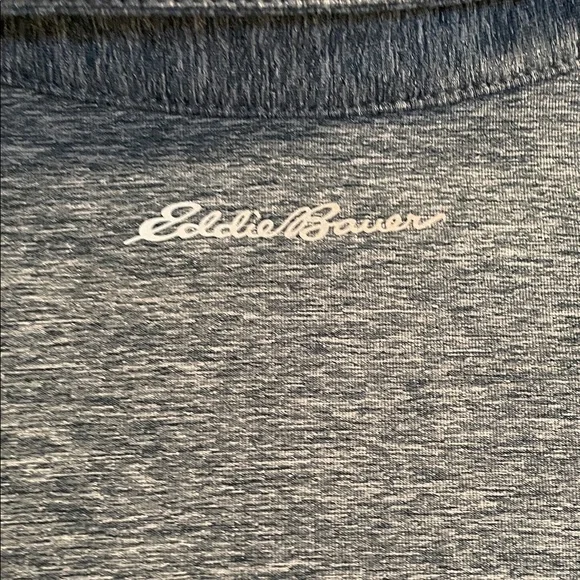 Eddie Bauer Charcoal Long Sleeve Shirt - Picture 6 of 8